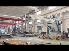 4T 20M Telescopic Boom Offshore Lift Crane Pedestal Dipasang
