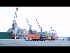 40 M3 Port Hopper Lingkungan Untuk Pengumpulan Bubuk Biji